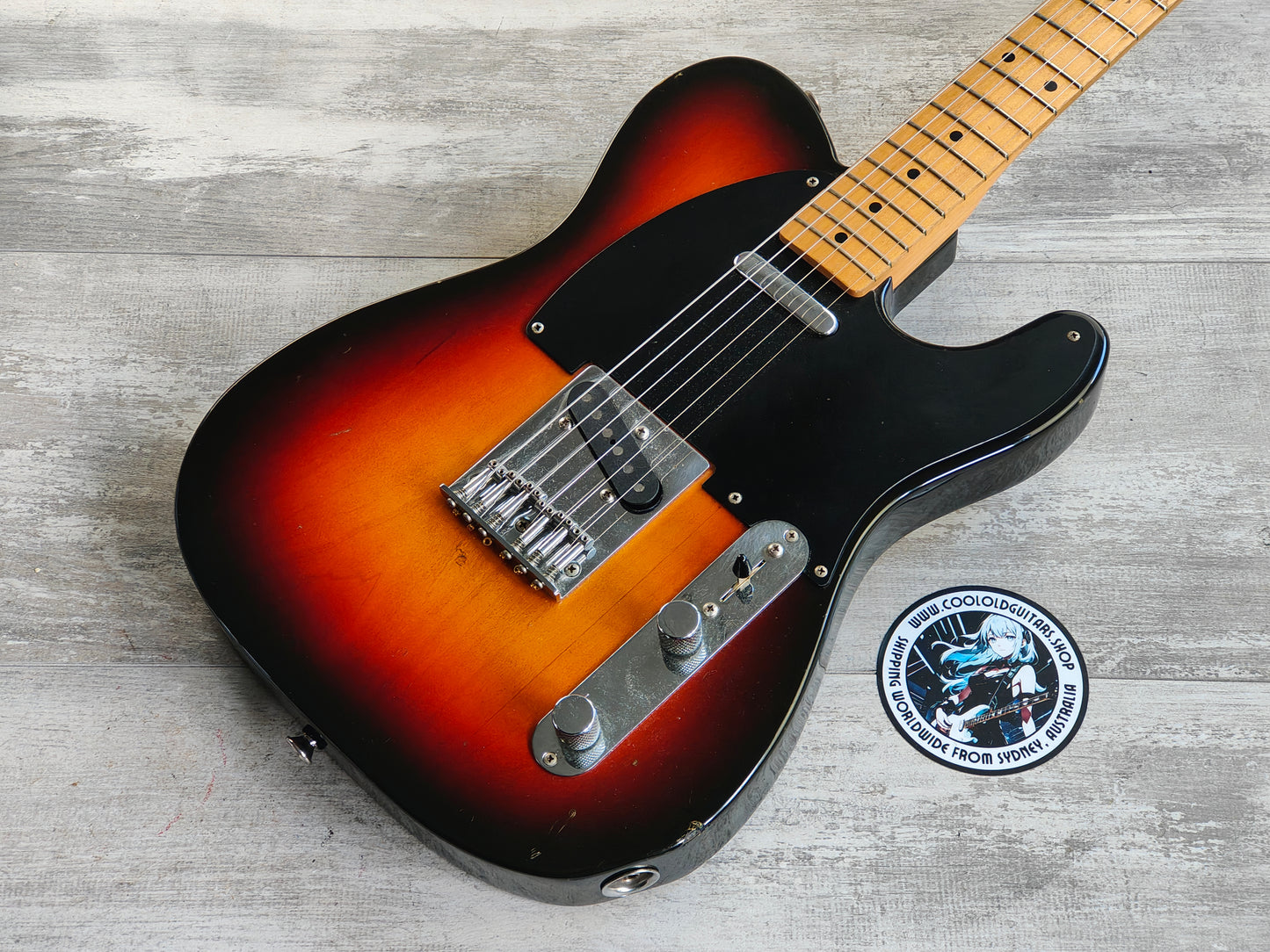 1993 Squier Japan Silver Series Telecaster Standard (Sunburst)