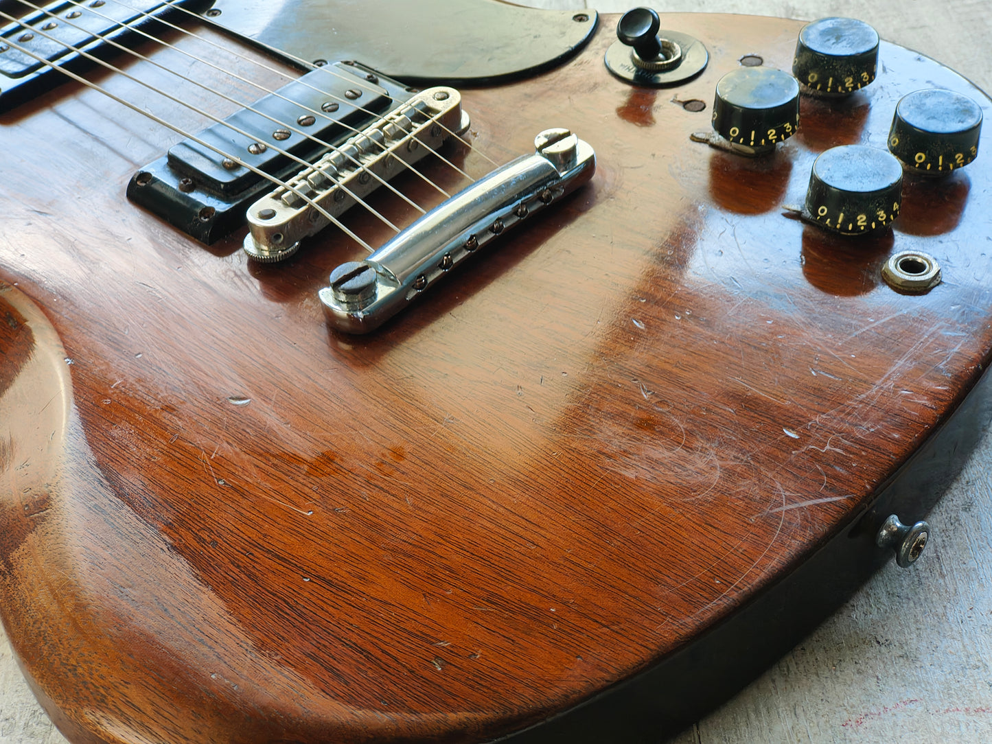 1975 Gibson USA Norlin-Era SG Special w/Mini Humbuckers (Walnut)