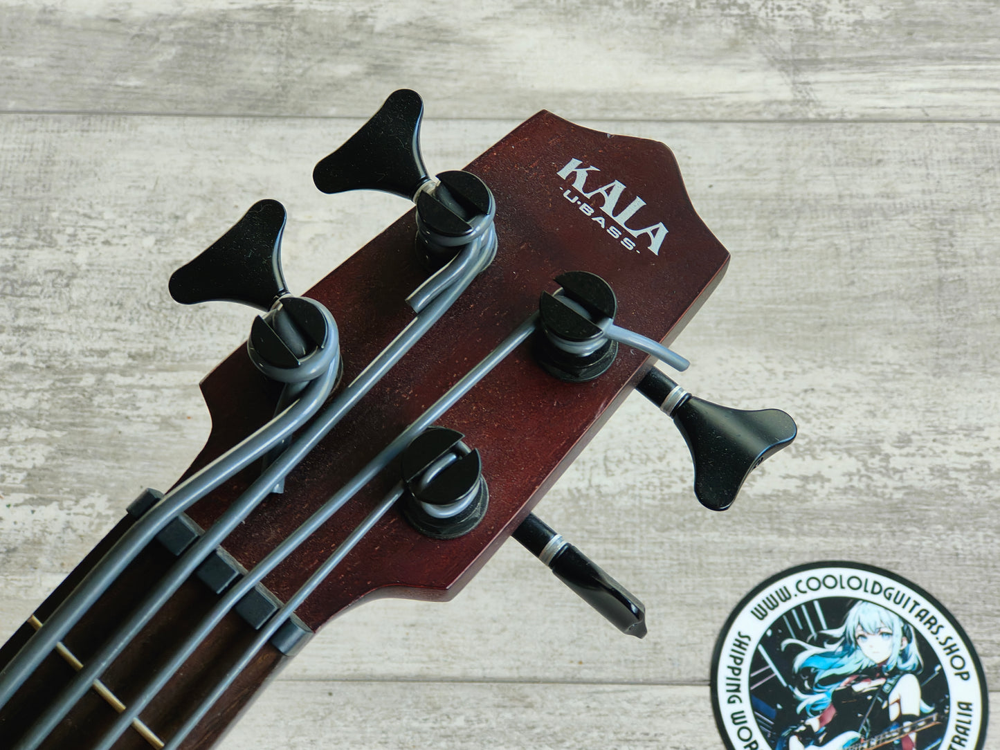 2013 Kala UBass Rumbler Bass Ukelele w/Shadow Pickup (Mahogany)