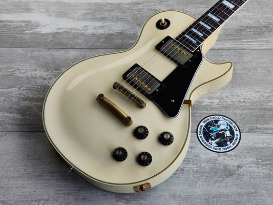 1988 Greco Japan EGC68-60 Les Paul Custom (Vintage White)