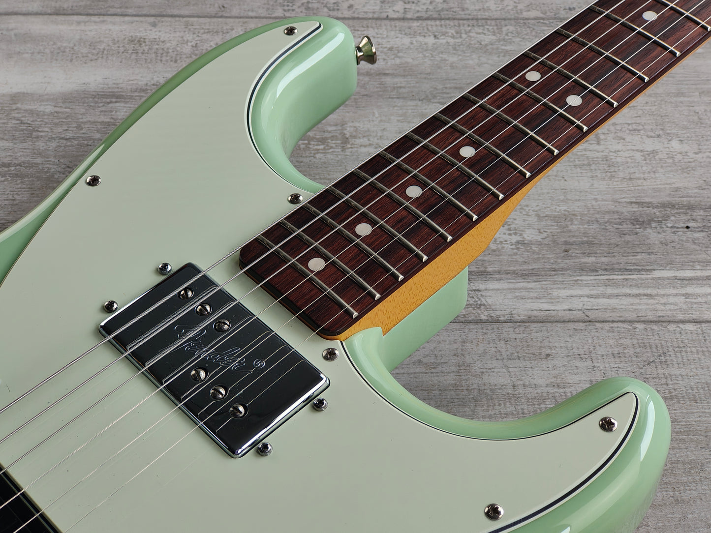 2010 Fender Pawn Shop Thinline '72 Telecaster/Stratocaster (Surf Green)