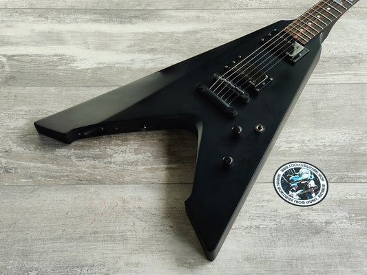 2019 ESP LTD Vulture James Hetfield Signature Flying V w/EMGs (Satin Black)