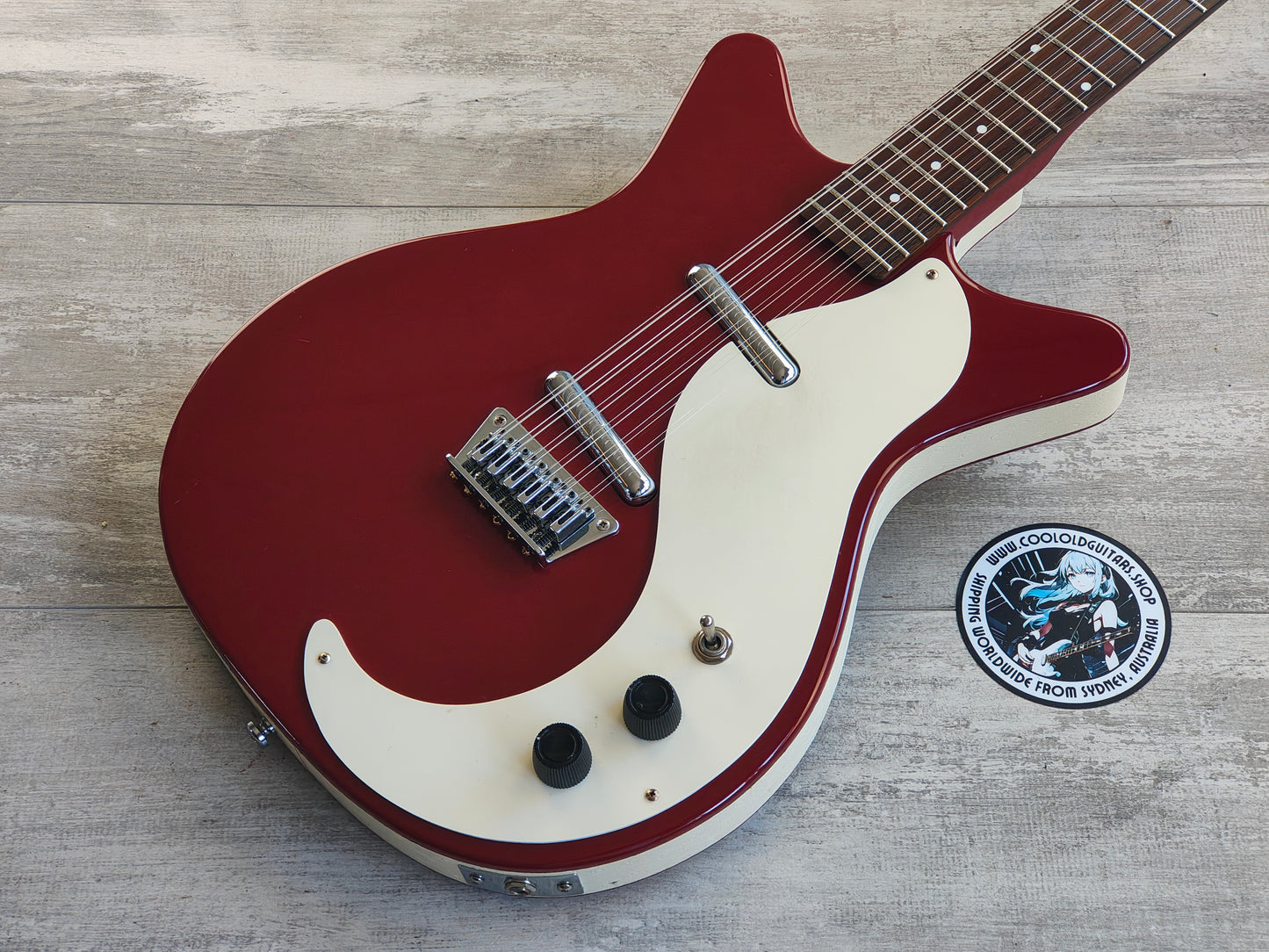 2010's Danelectro DC59 12-String Electric (Red)