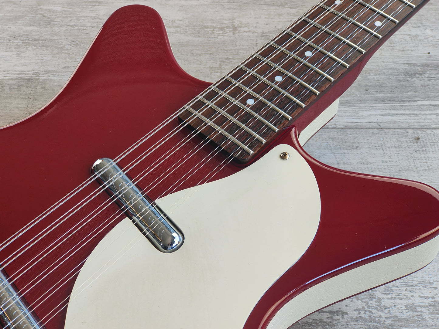 2010's Danelectro DC59 12-String Electric (Red)