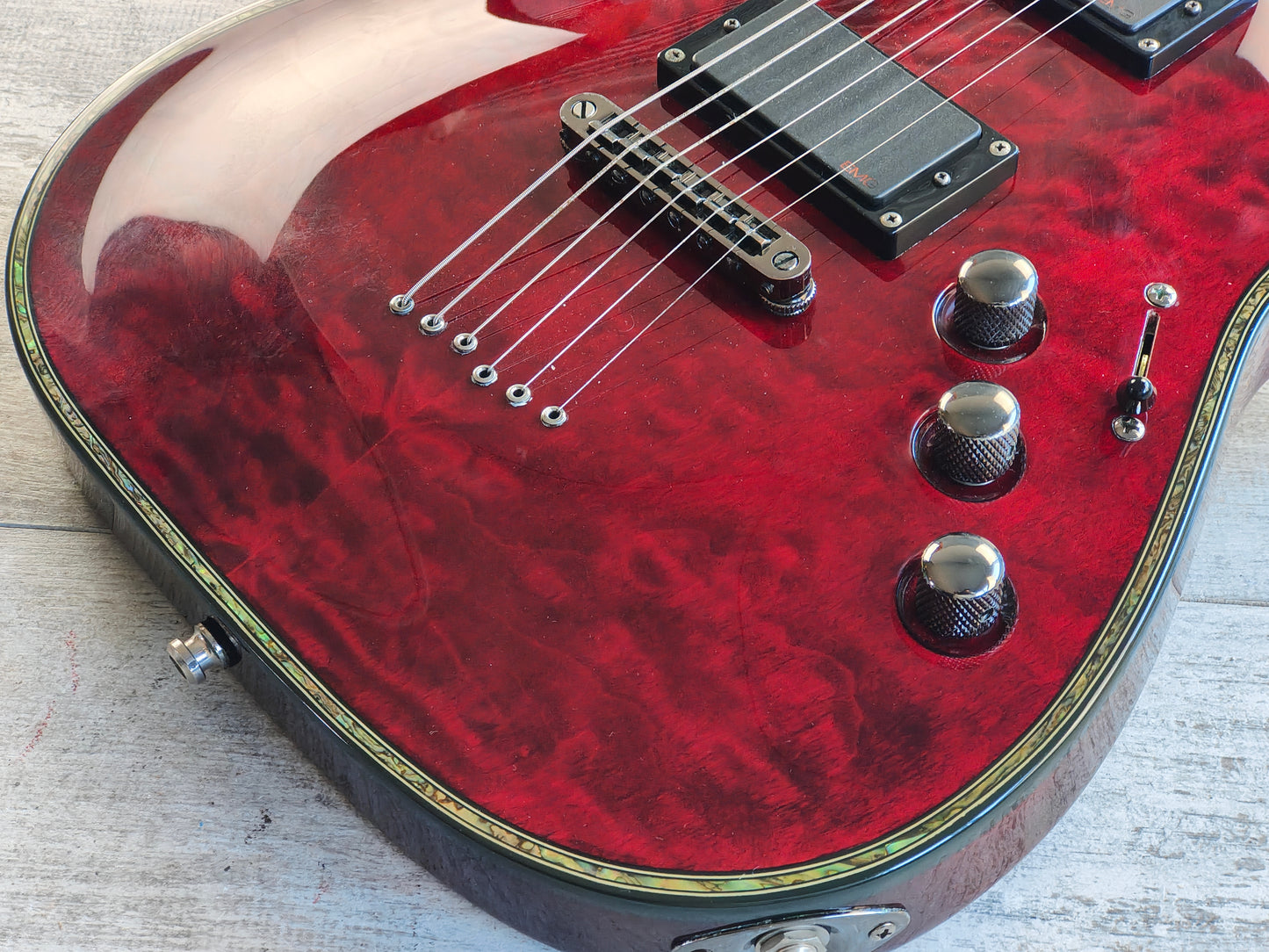 Schecter Hellraiser C-1 - (Black Cherry)