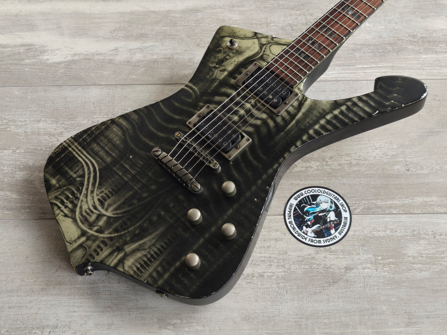 2005 Ibanez ICHRG2 Limited Edition Iceman - 1 of 150 (H.R Giger NY City IV)