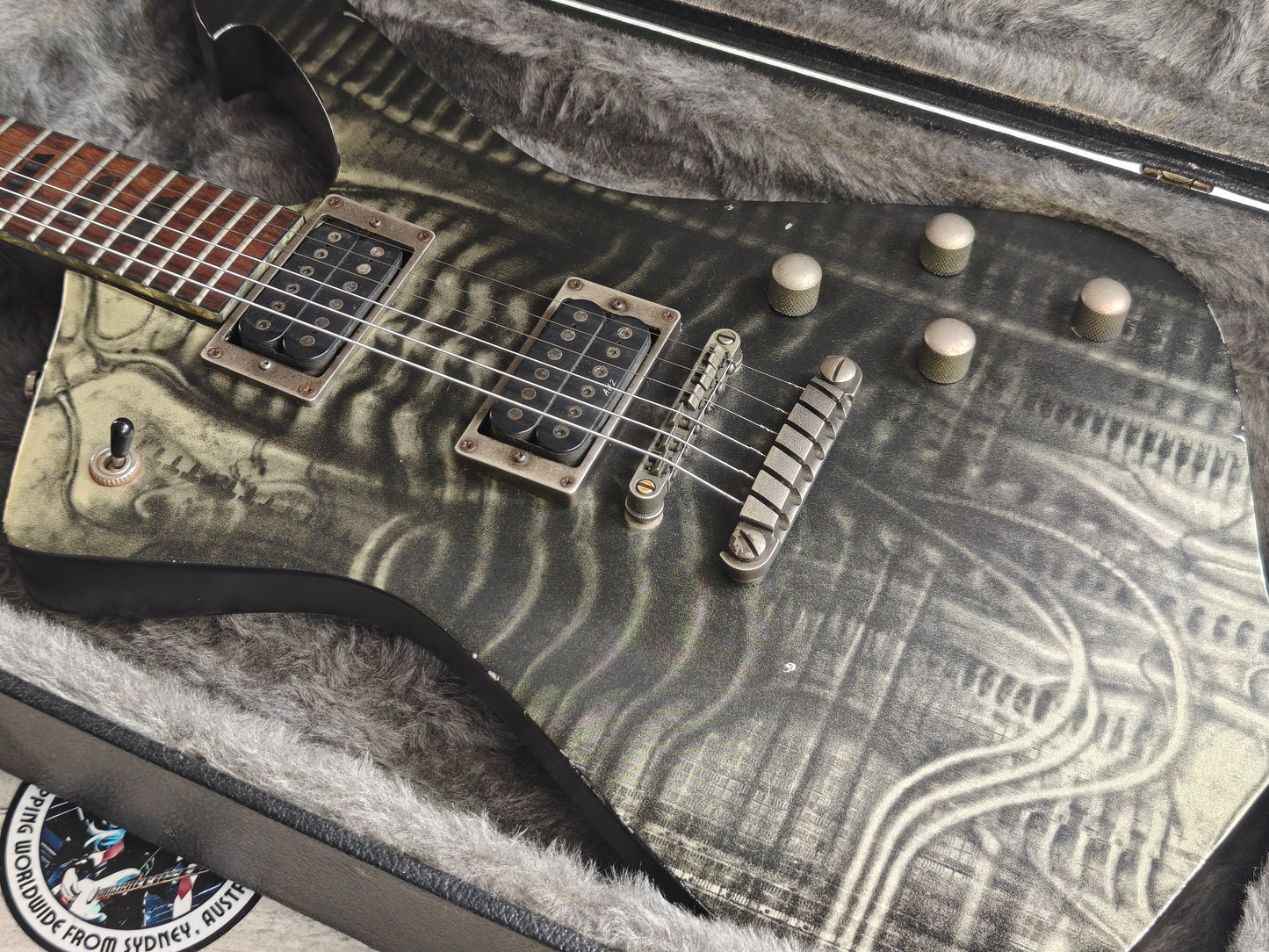 2005 Ibanez ICHRG2 Limited Edition Iceman - 1 of 150 (H.R Giger NY City IV)