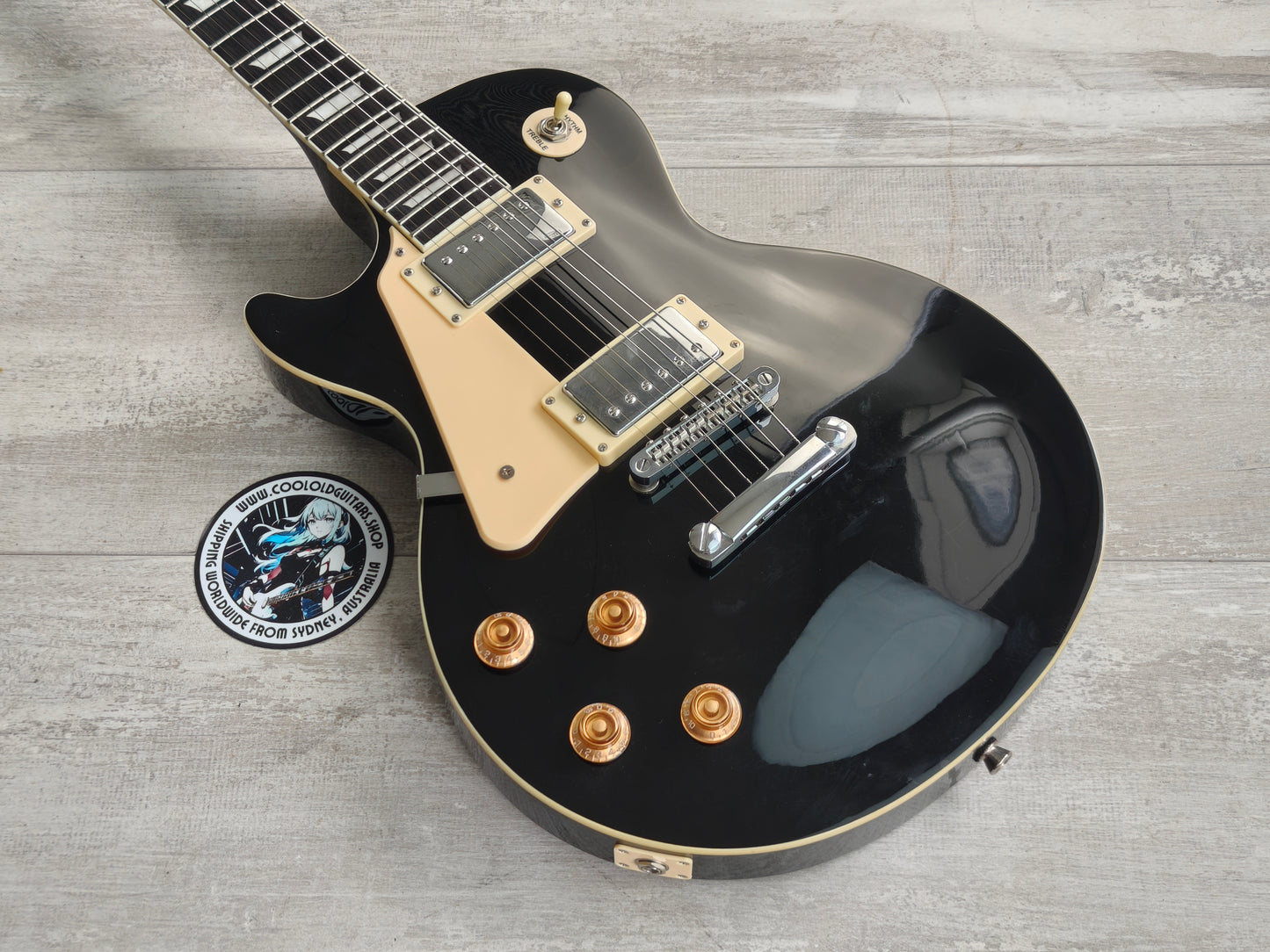 Artist AP1L Left Handed Les Paul Standard (Black)