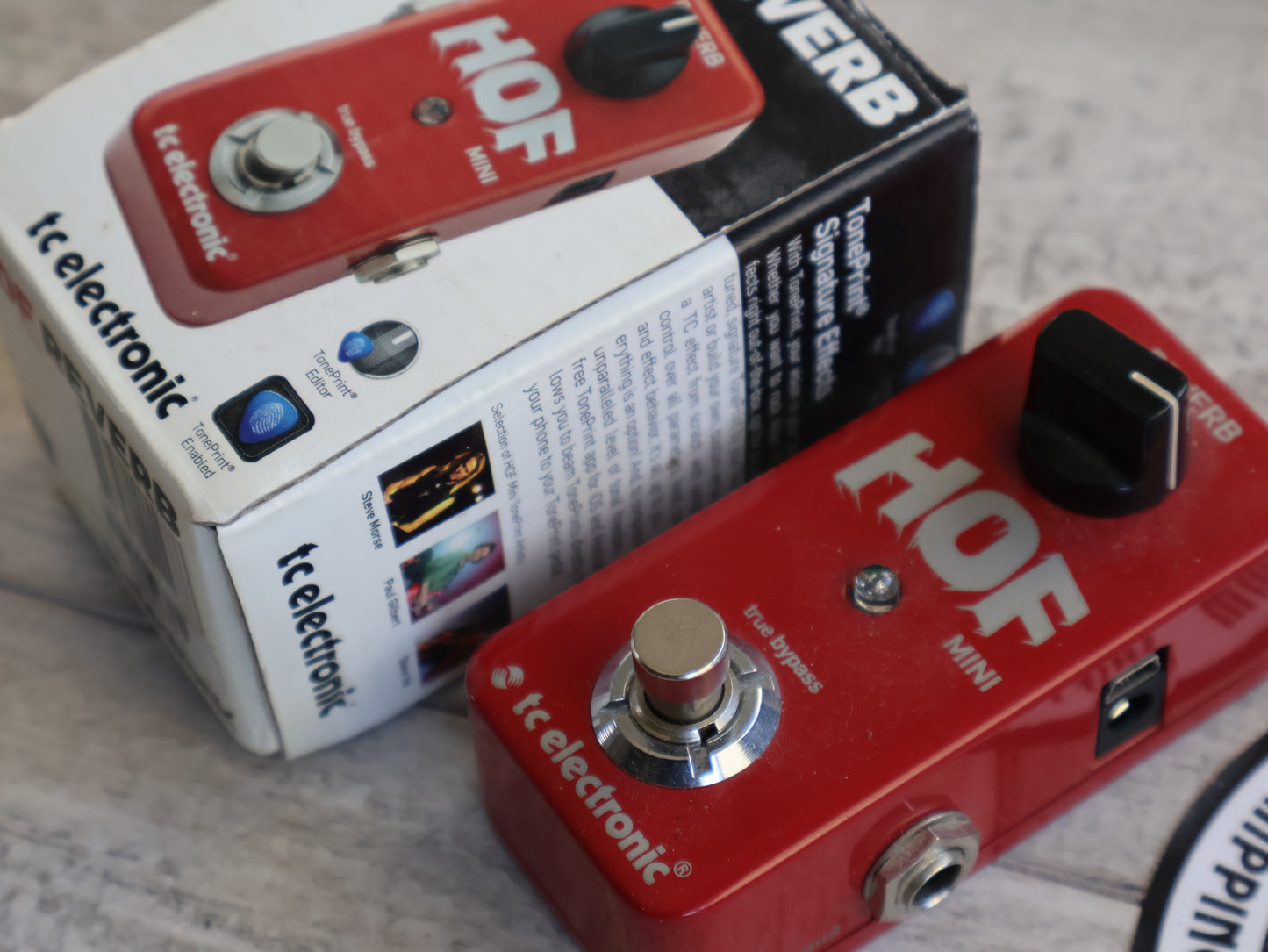 TC Electronics Hall of Fame Mini Reverb Pedal