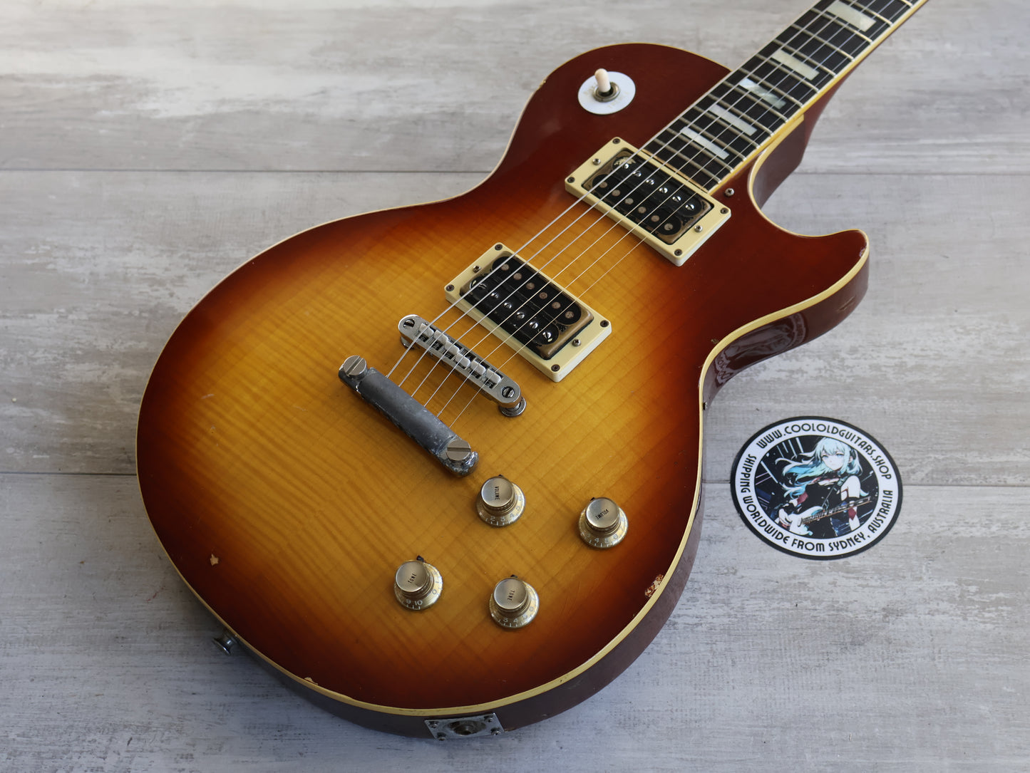 1974 Greco Japan EG-650 Les Paul Standard (Brown Sunburst)