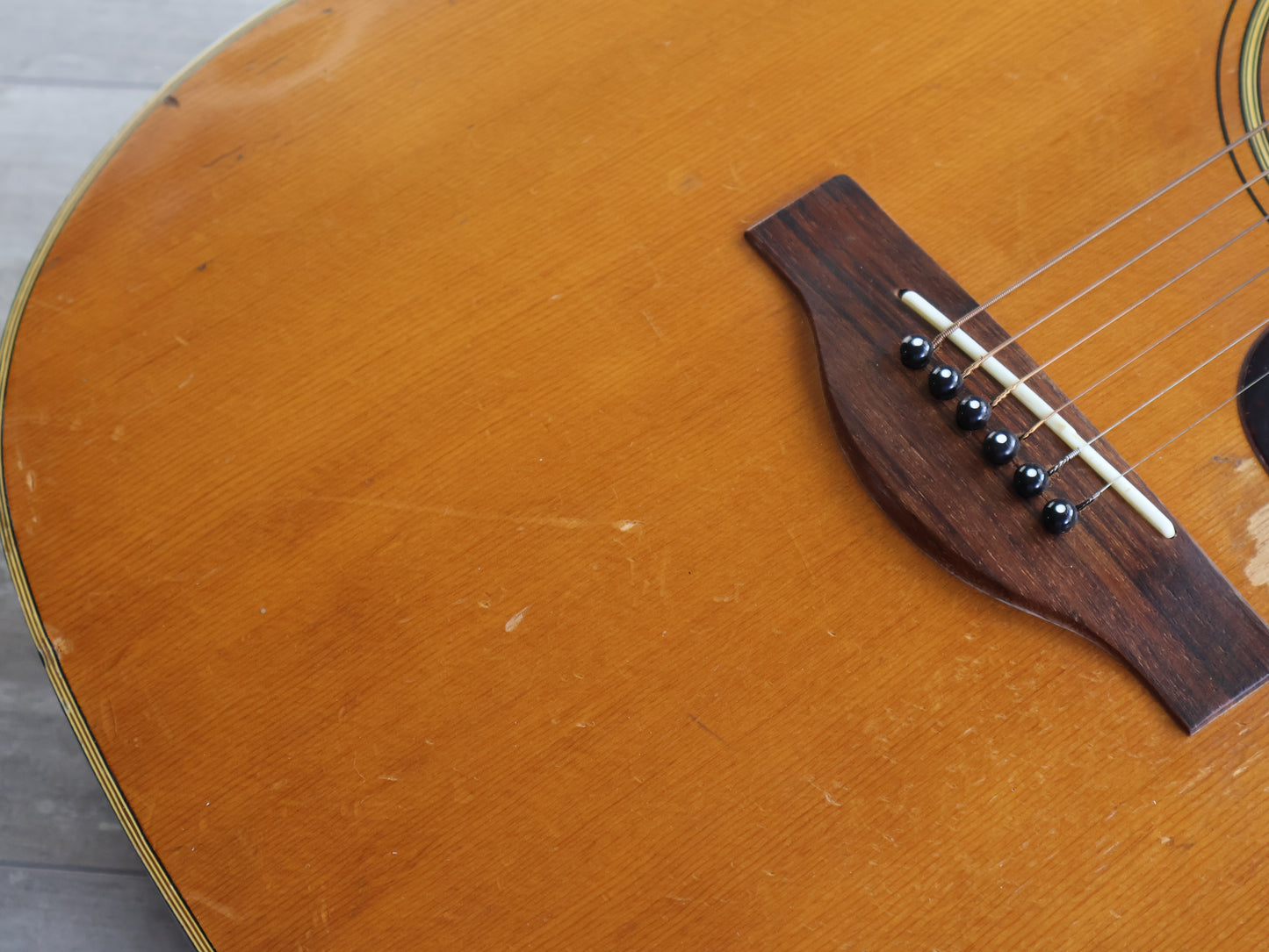 1970's Yamaha Japan FG-180 Red Label Acoustic Guitar