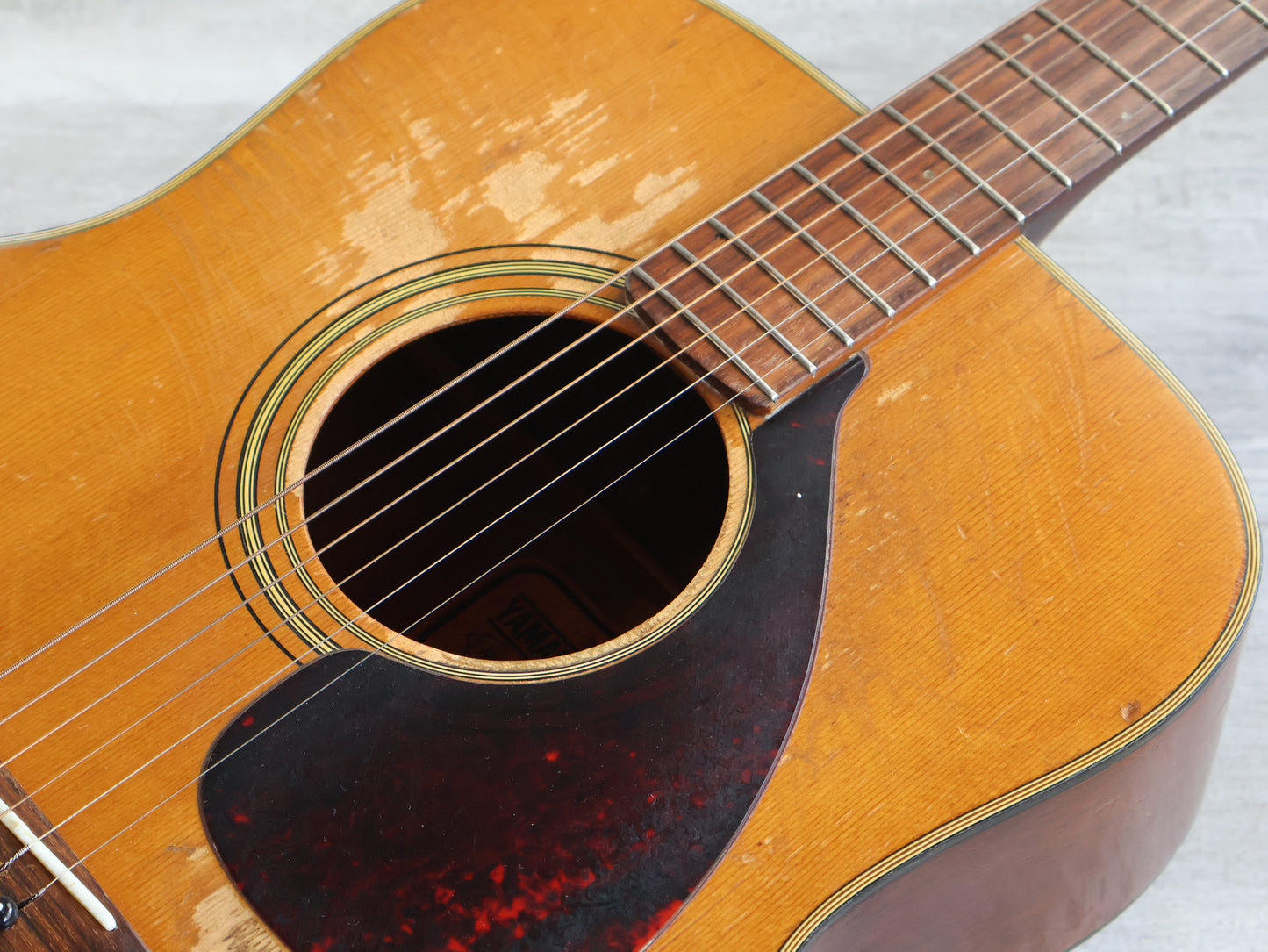 1970's Yamaha Japan FG-180 Red Label Acoustic Guitar