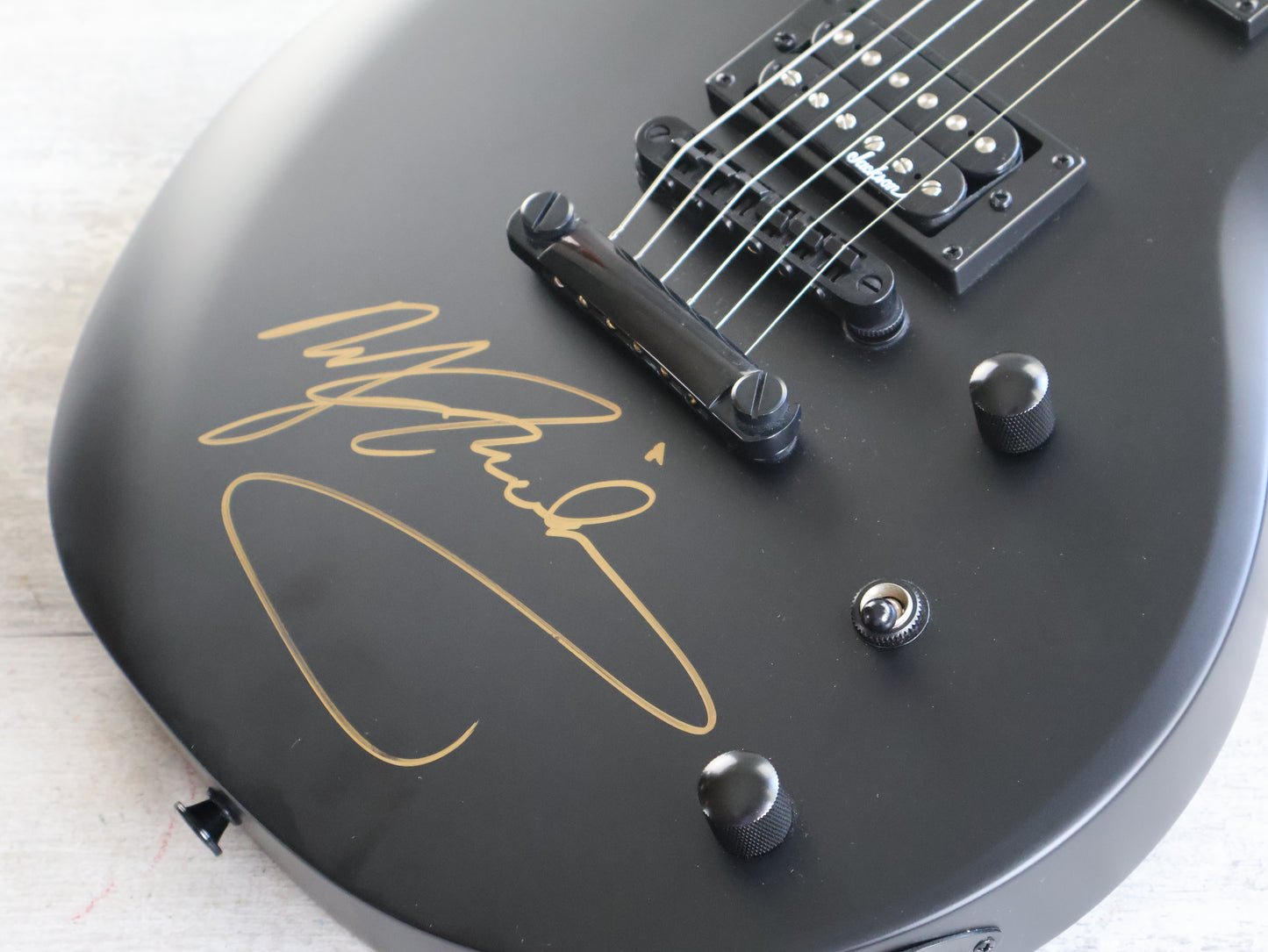 2019 Jackson JS Series Monarkh JS22 Amaranth - Hand Signed by Marty Friedman