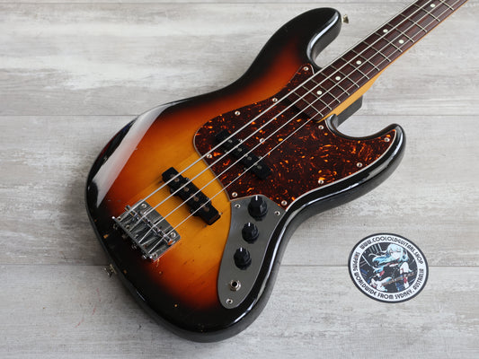 1986 Fender Japan JB406-60 Medium Scale Jazz Bass (Sunburst)