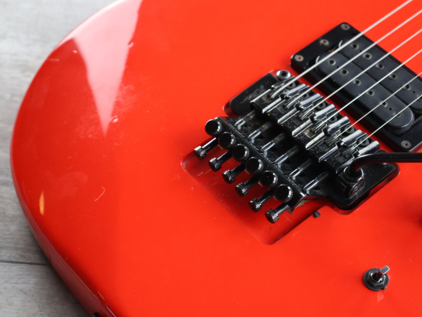 1988 BC Rich Japan GS-MR853 NJ Series Gunslinger (Arrest Me Red)