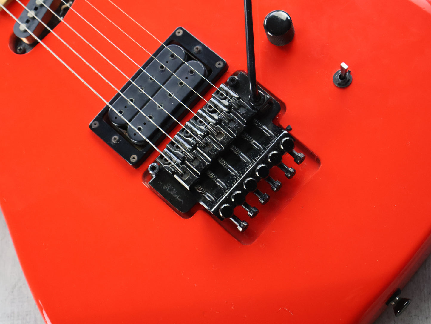 1988 BC Rich Japan GS-MR853 NJ Series Gunslinger (Arrest Me Red)