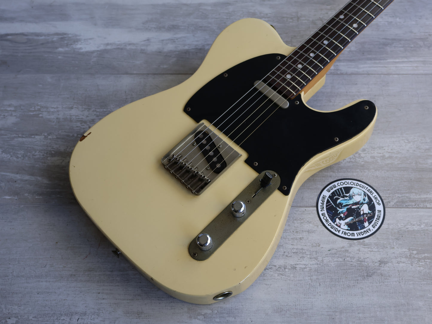 1980 Fernandes Japan FTE-60 Telecaster (Vintage White)