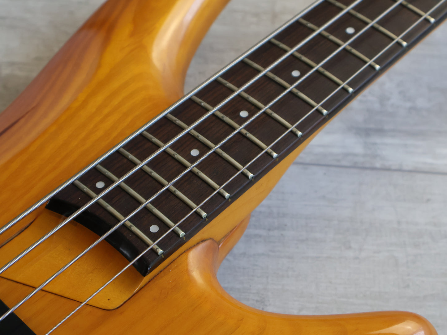 1987 Ibanez Japan SR1100E SDGR Soundgear Bass (Light Amber)