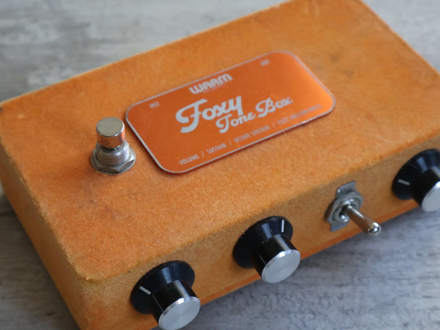 Warm Audio Foxy Tone Box Octave Fuzz