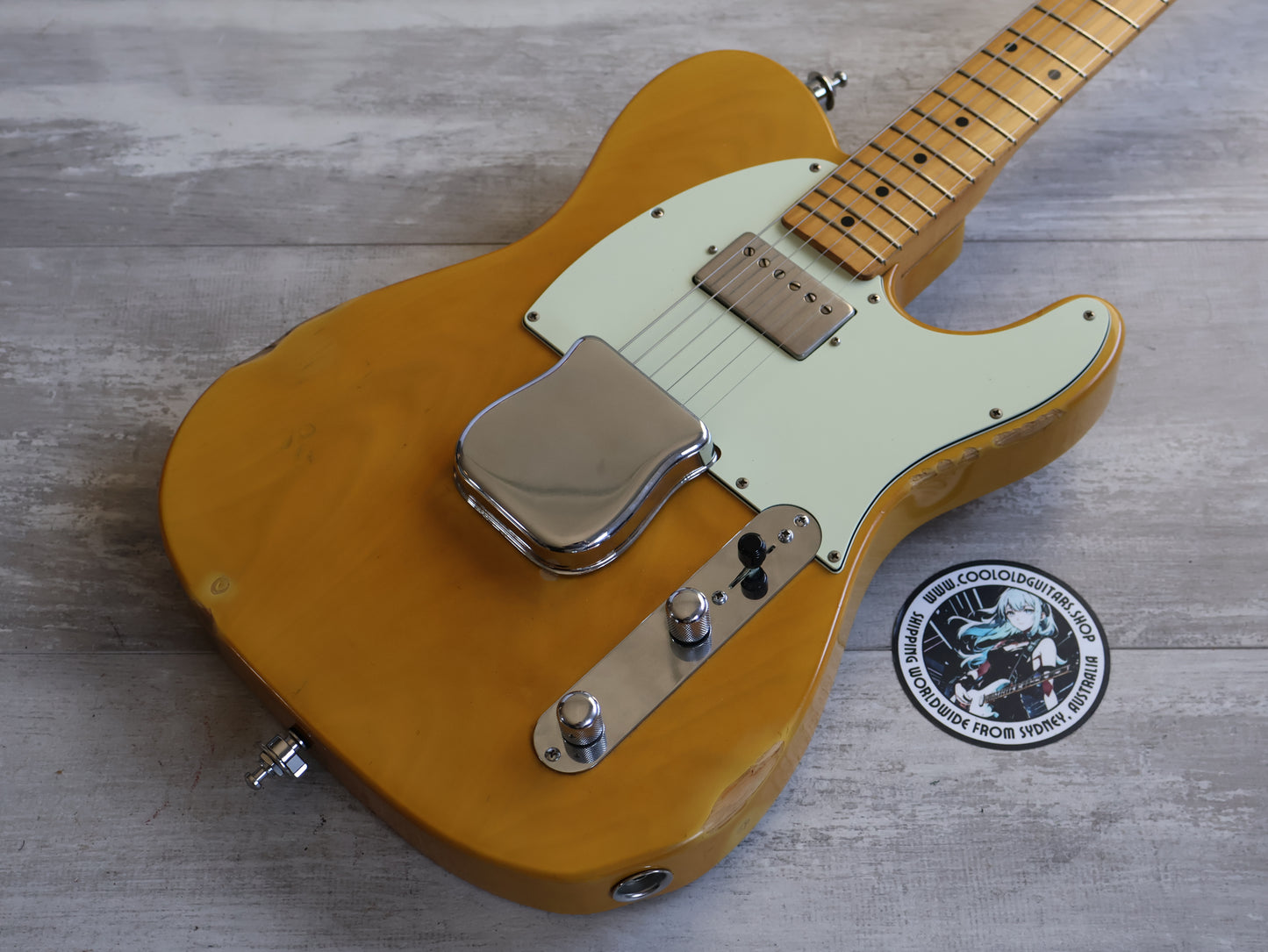 1987 Fender Japan TL72-55 '72 Reissue Telecaster w/Humbucker (Butterscotch)