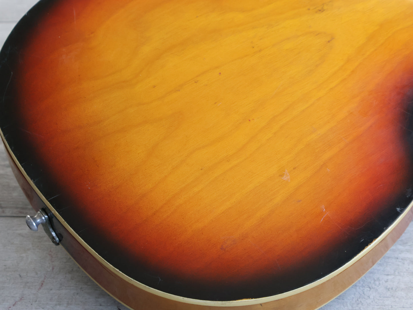 1968 Winston (by Kawai Japan) Model 436 Hollowbody Violin Guitar