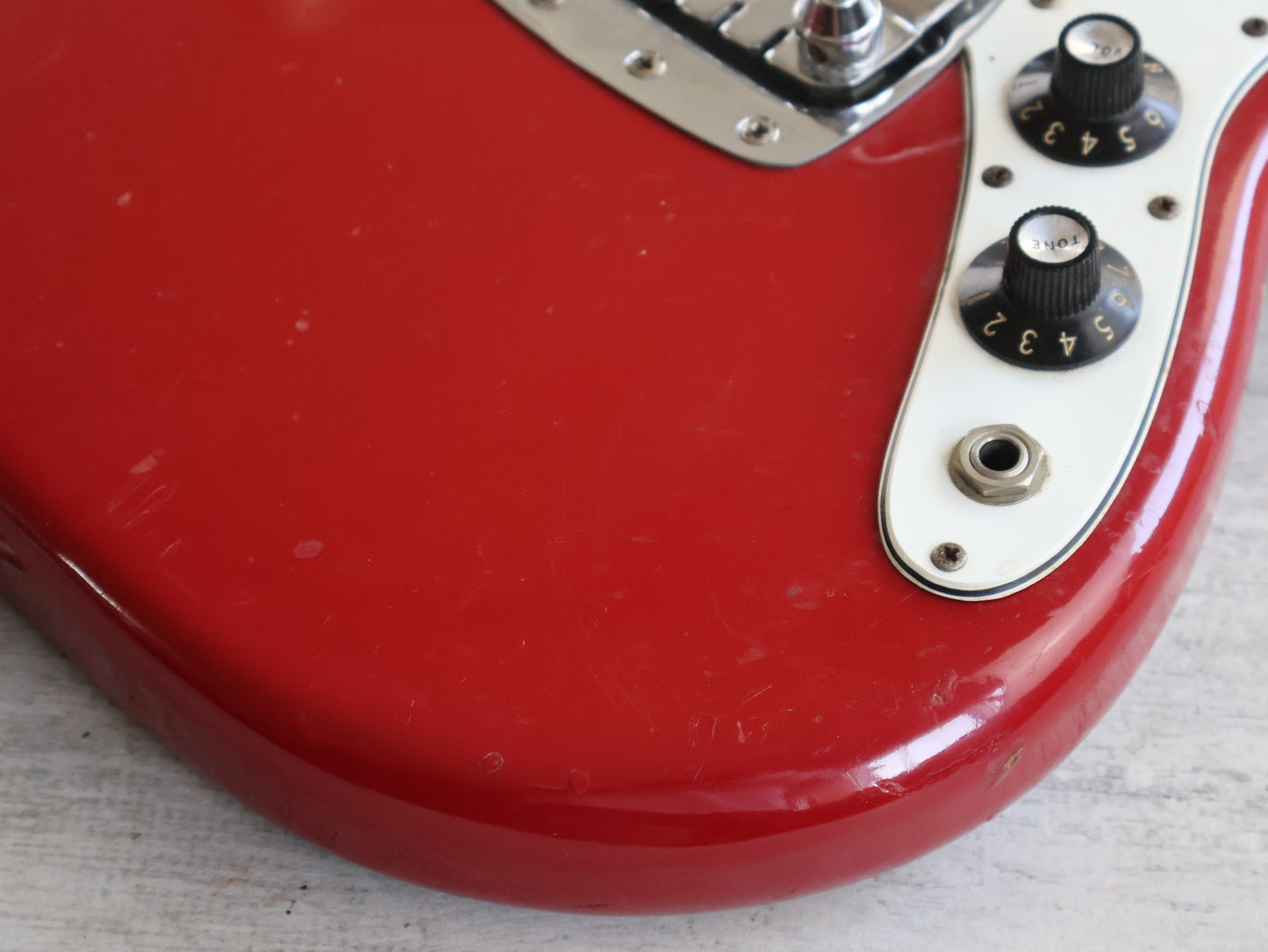 1976 Fender USA Bronco Short Scale (Fiesta Red)