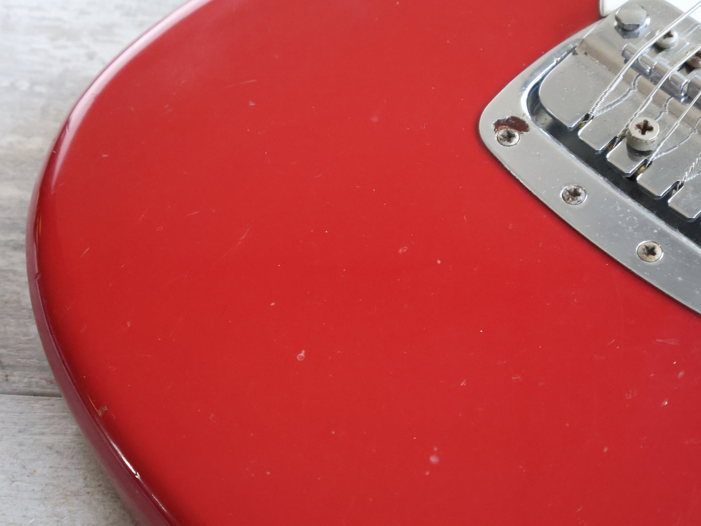 1976 Fender USA Bronco Short Scale (Fiesta Red)