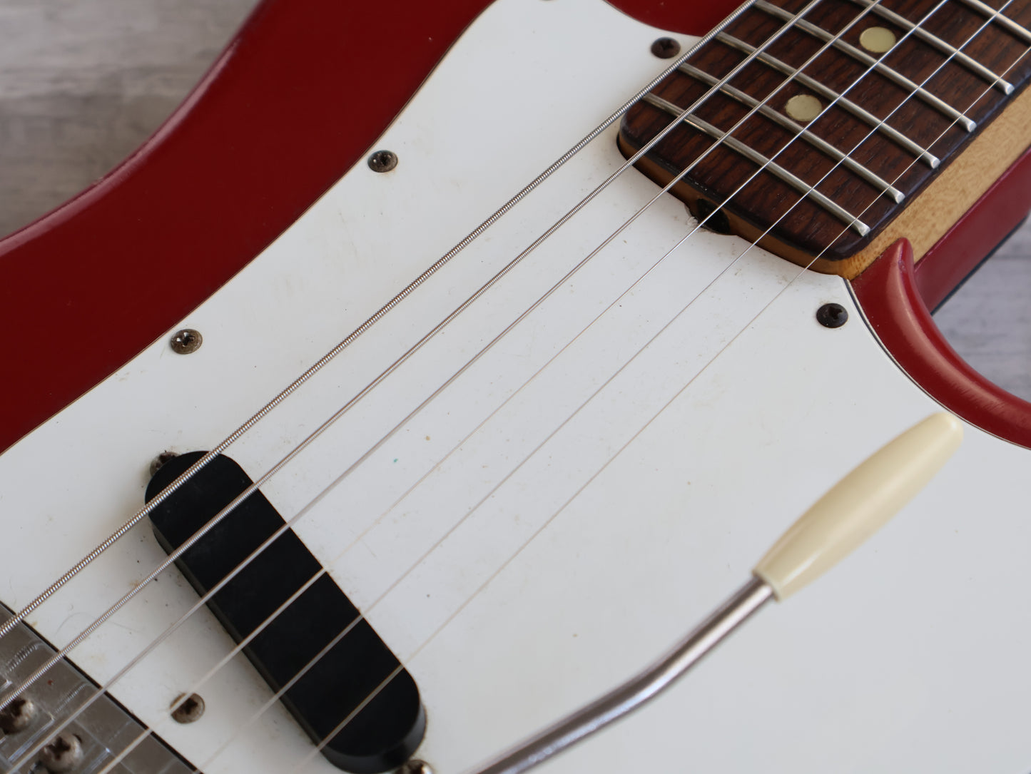 1976 Fender USA Bronco Short Scale (Fiesta Red)