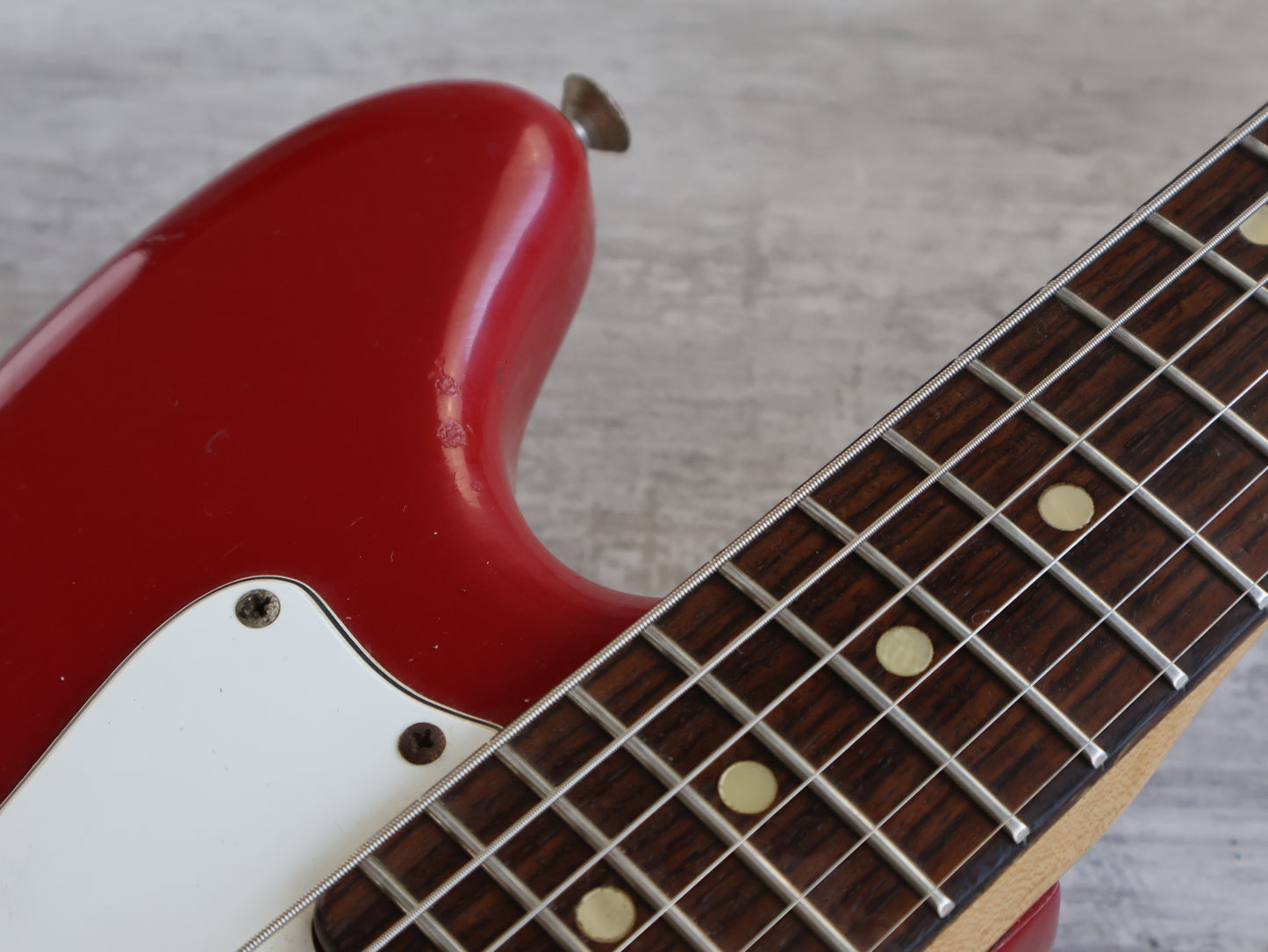 1976 Fender USA Bronco Short Scale (Fiesta Red)