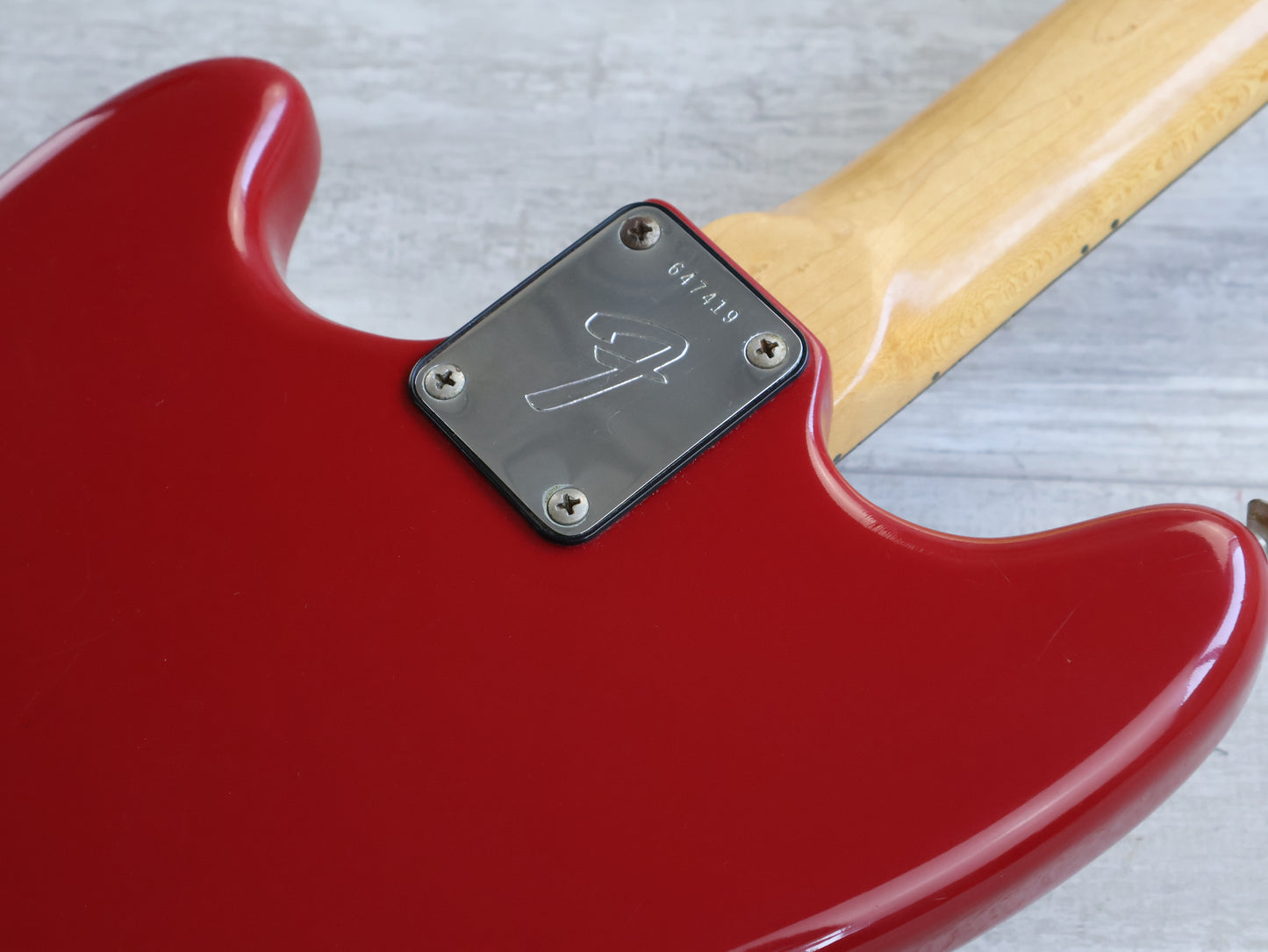 1976 Fender USA Bronco Short Scale (Fiesta Red)