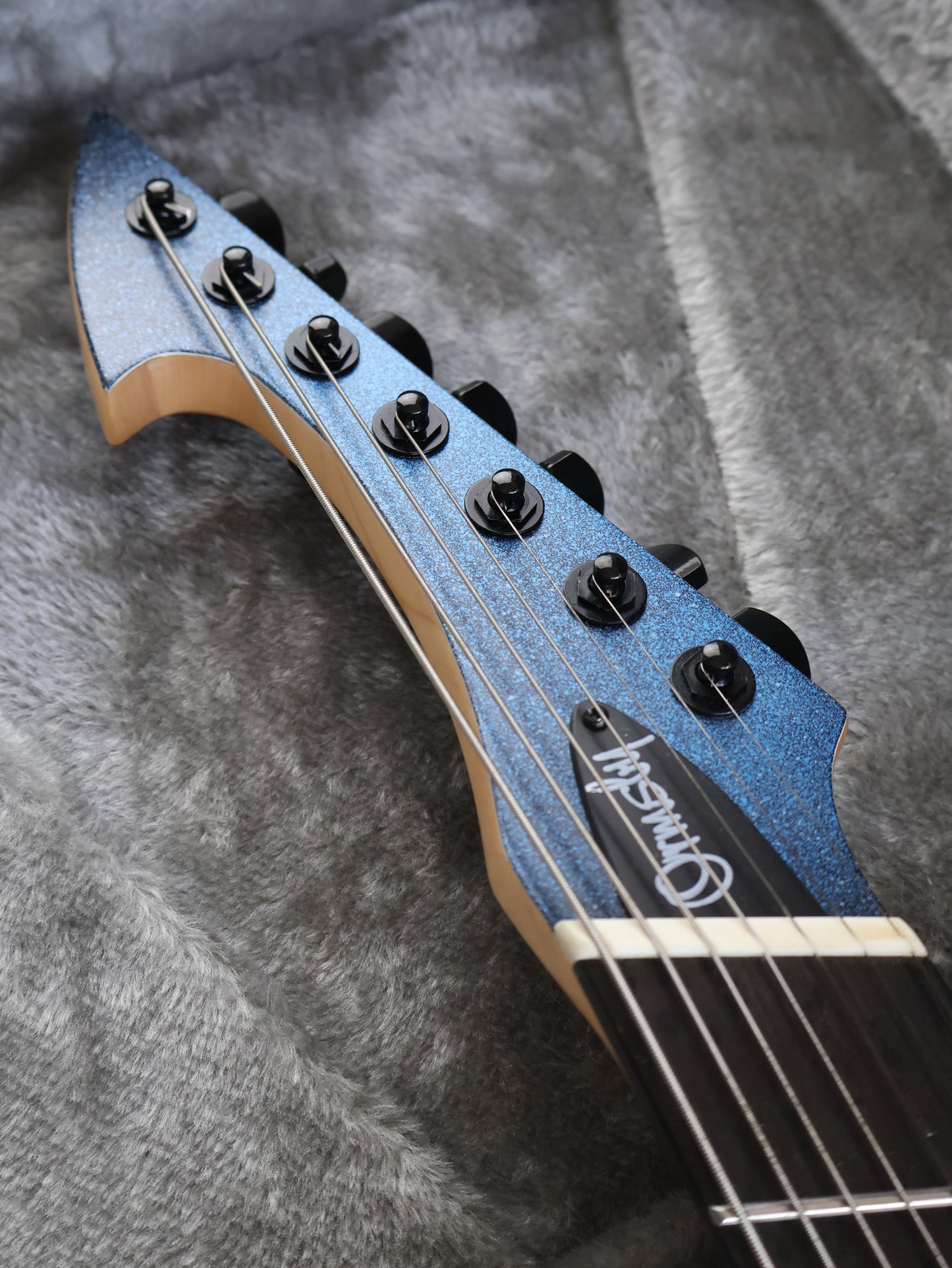 2016 Ormsby Hype GTR 7 7-String Multiscale Guitar (Custom Blue Sparkle)