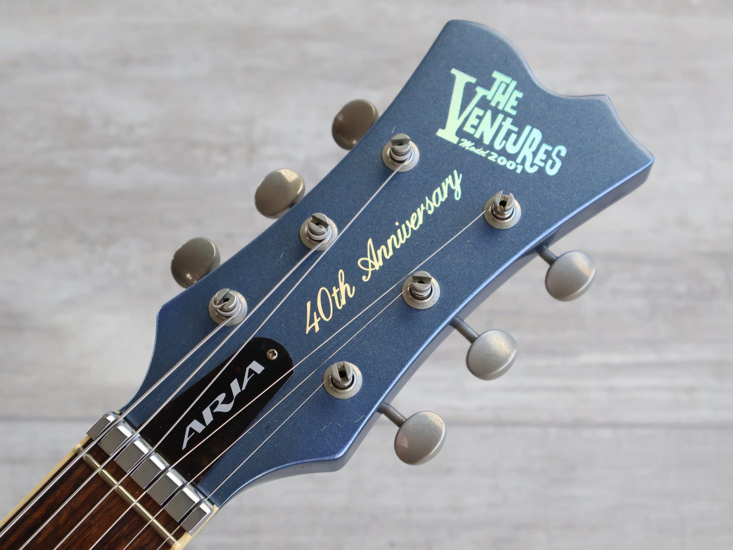 2002 Aria VM-02 "The Ventures" 40th Anniversary Limited Edition Model (Metallic Blue)