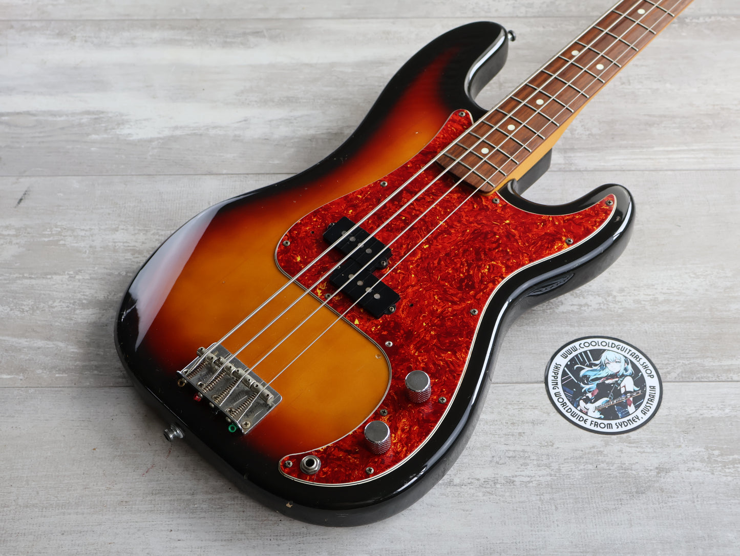 1989 Fender Japan PB62-500 '62 Reissue Precision Bass (Sunburst)