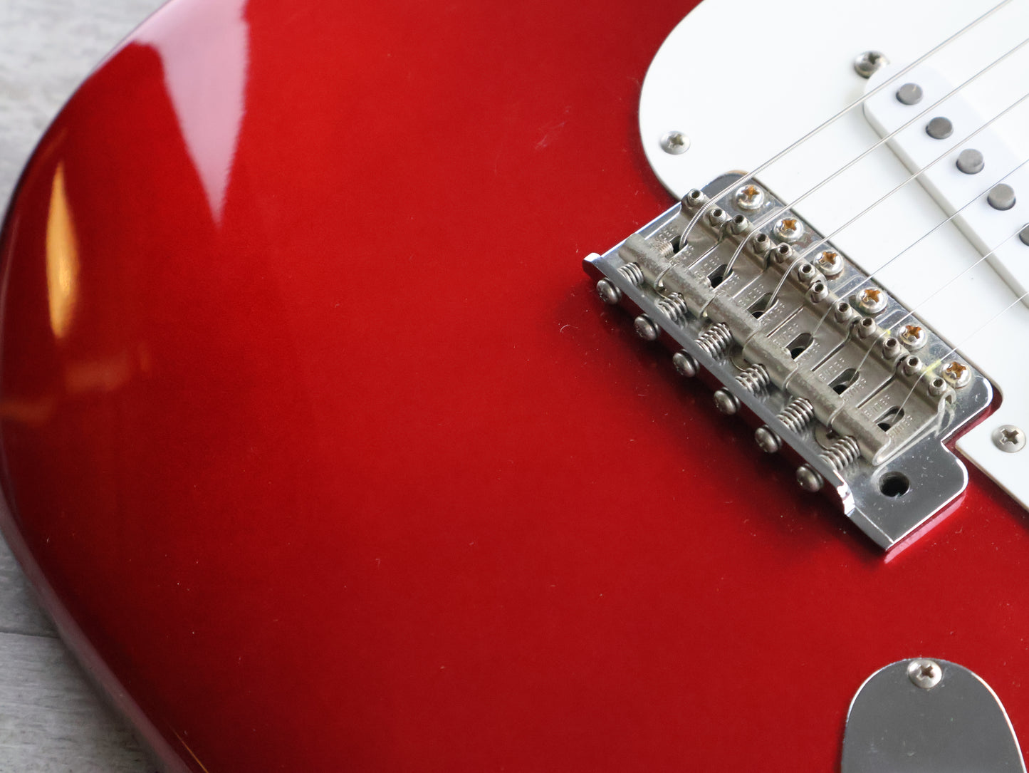 1994 Fender Japan ST57-65AS Limited Edition 40th Anniversary Stratocaster (Candy Apple Red)