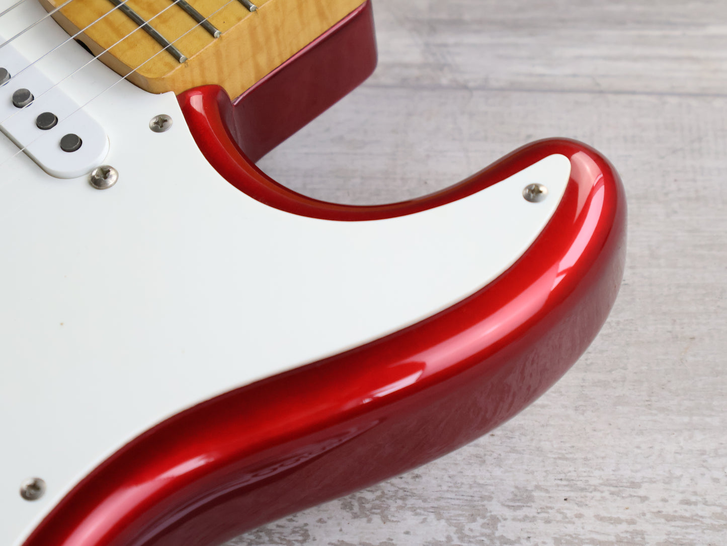 1994 Fender Japan ST57-65AS Limited Edition 40th Anniversary Stratocaster (Candy Apple Red)