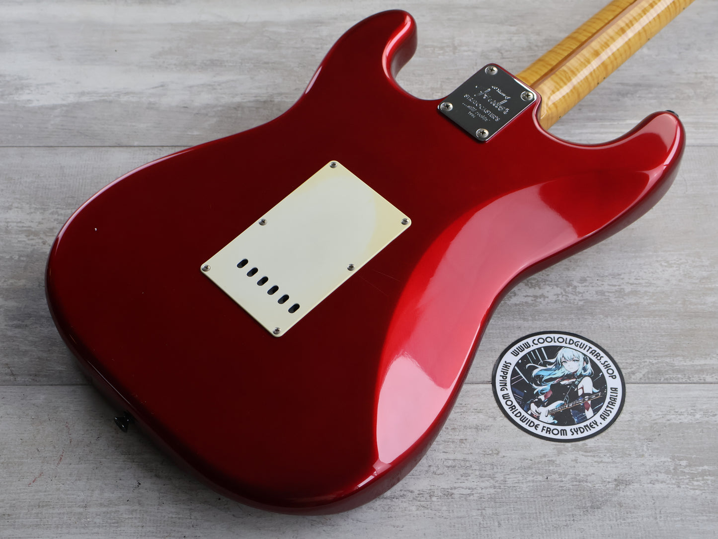 1994 Fender Japan ST57-65AS Limited Edition 40th Anniversary Stratocaster (Candy Apple Red)