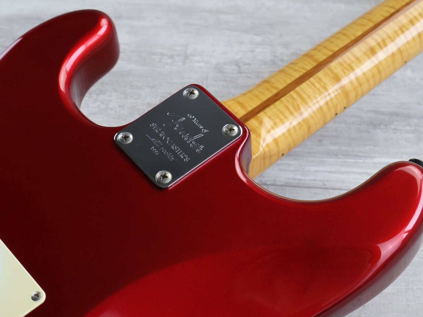 1994 Fender Japan ST57-65AS Limited Edition 40th Anniversary Stratocaster (Candy Apple Red)