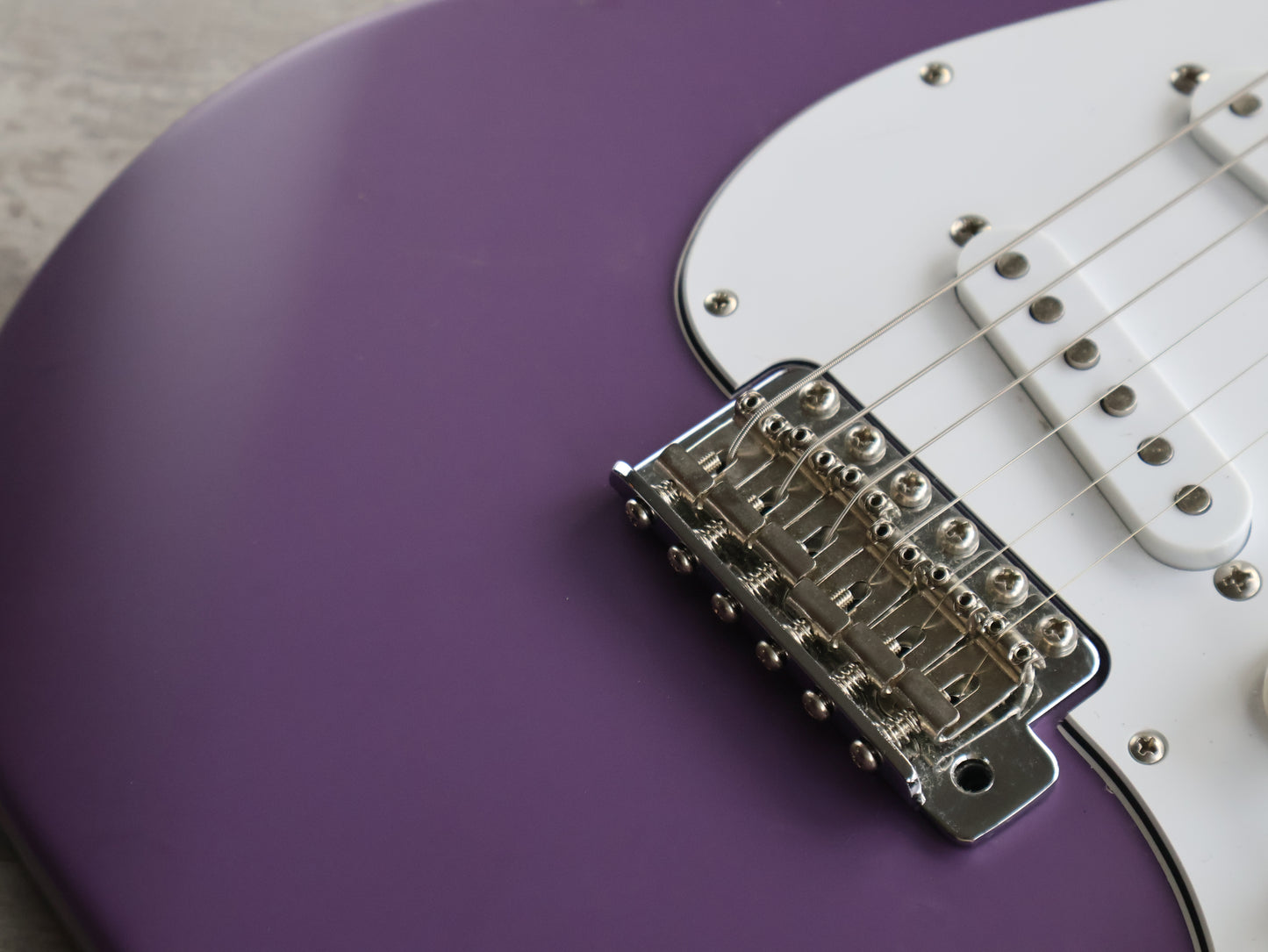 2015 Greco Japan WS-STD "Supreme Sound Buster" Stratocaster (Purple)