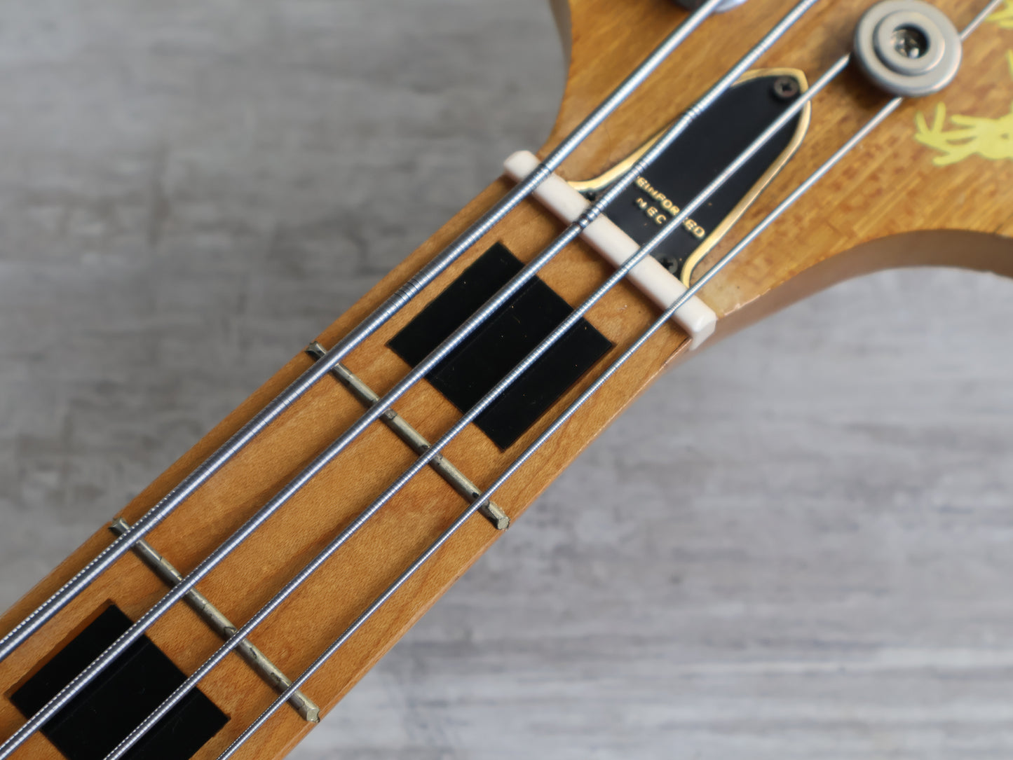 1970's Heart Man Japan Short Scale Jazz Bass (Sunburst)