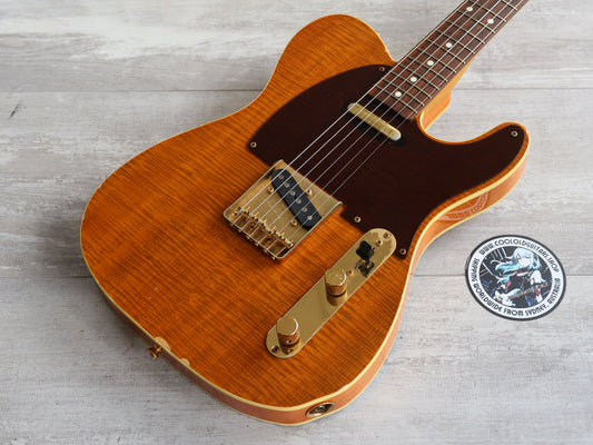 1995 Fender Japan TL62B-77 Limited Edition '62 Telecaster (Amber Fotoflame)