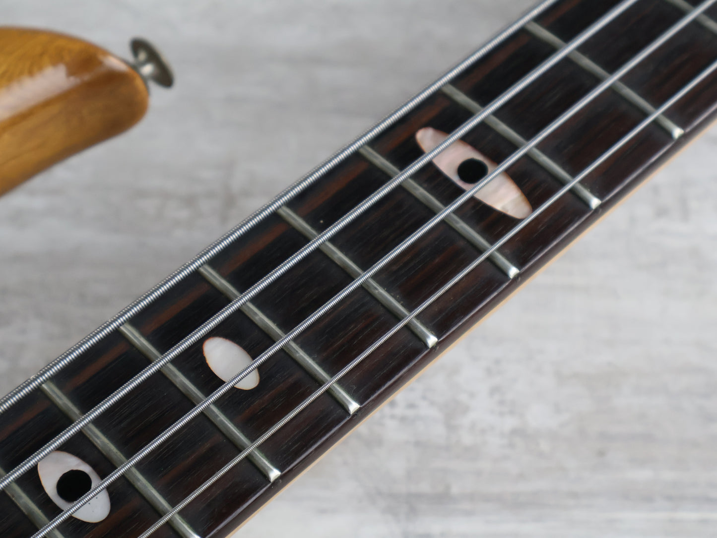 1979 Aria Pro II Japan RSB-900 Neckthrough Electric Bass (Natural)