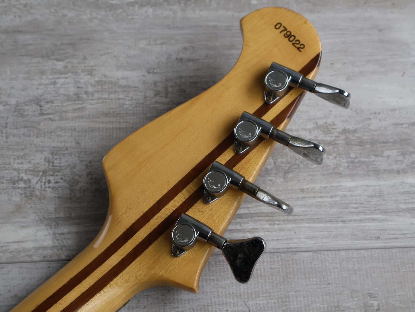 1979 Aria Pro II Japan RSB-900 Neckthrough Electric Bass (Natural)