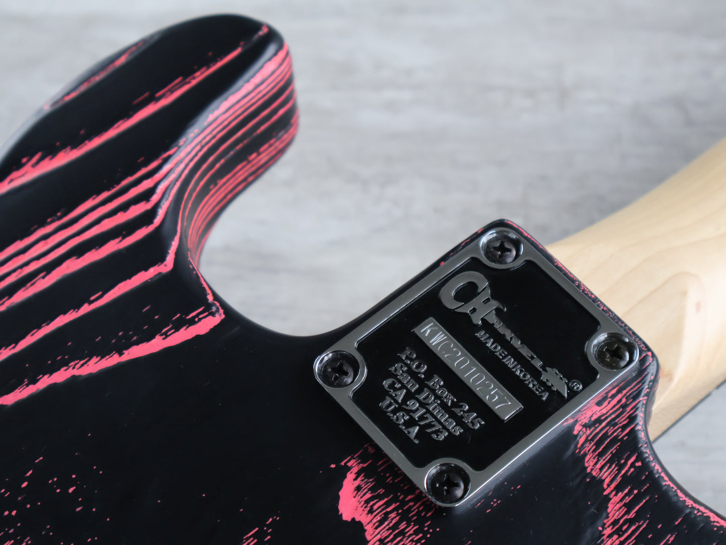 Charvel Pro-Mod San Dimas Style 1 HH Superstrat (Neon Pink Ash)