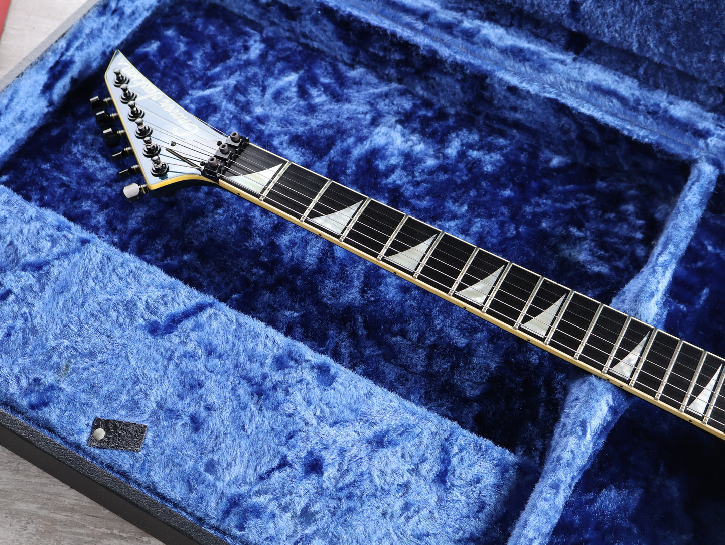 1999 Grover Jackson Japan RR.I-195 Randy Rhoads Neckthrough Flying V (Metallic Midnight Green)