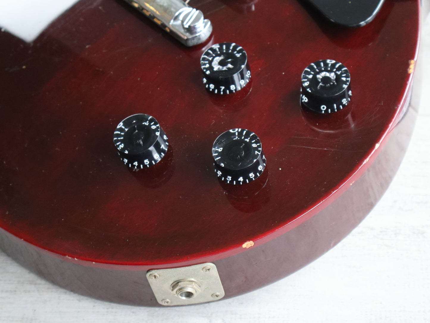 1995 Gibson USA Les Paul Studio w/EMG's (Wine Red)