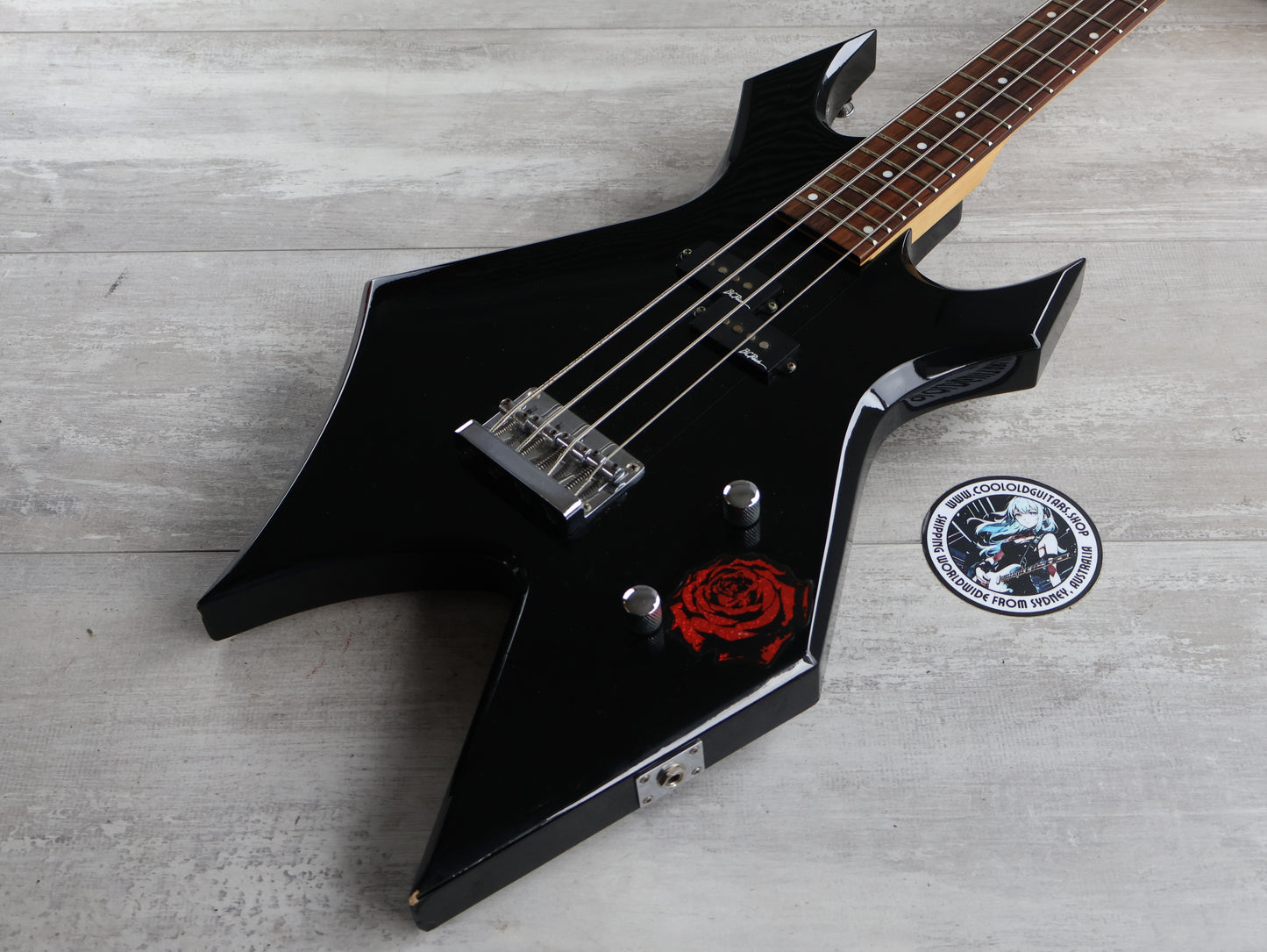 2001 BC Rich Warlock Bass (Black)