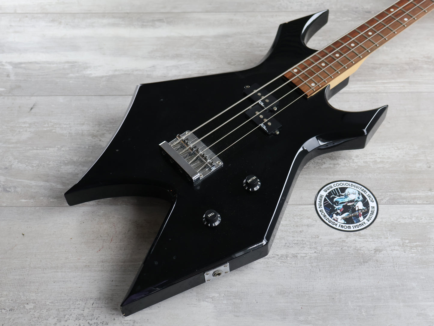 2001 BC Rich Warlock Bass (Black)