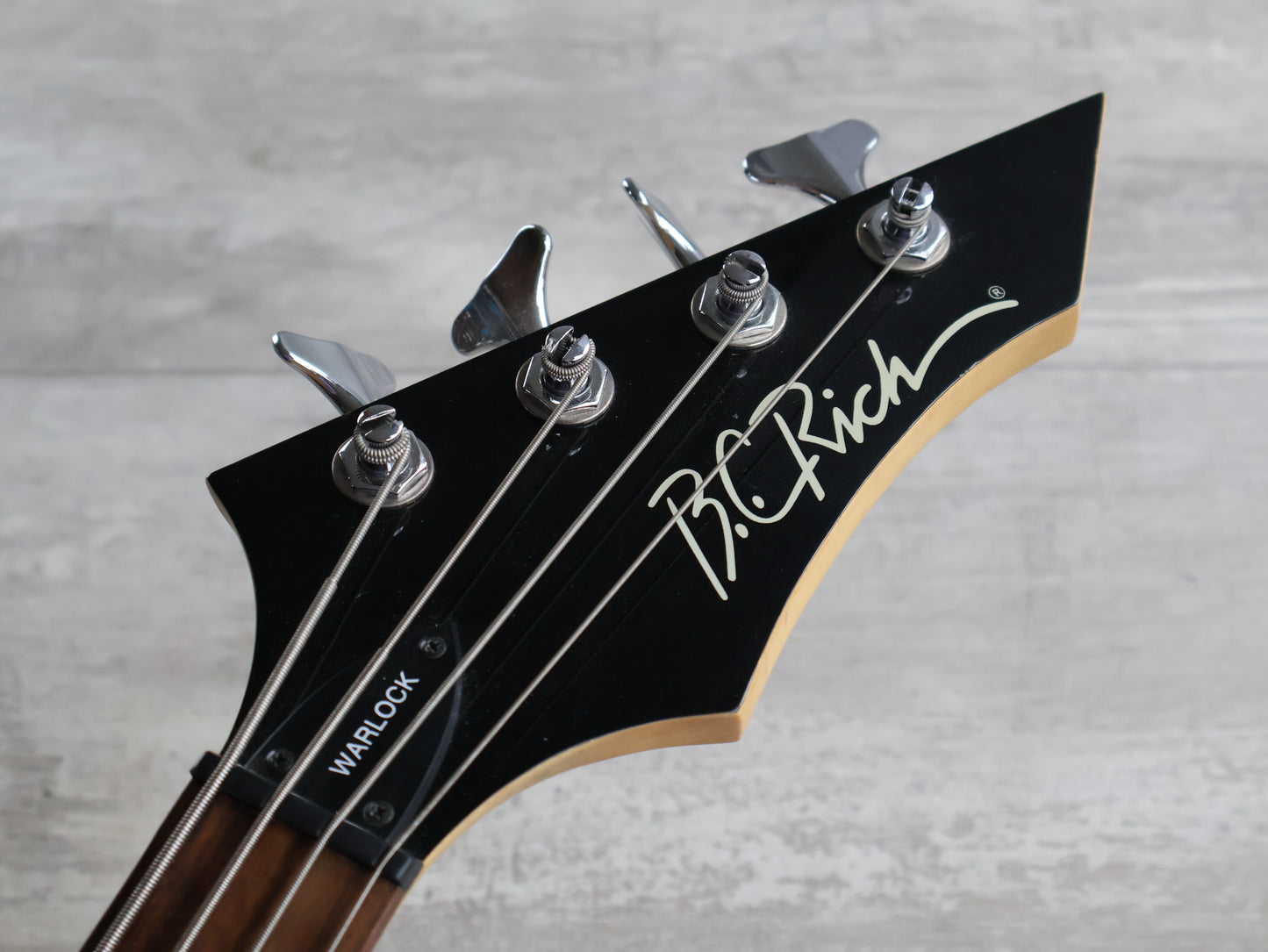 2001 BC Rich Warlock Bass (Black)