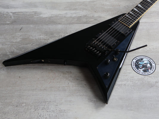 2004 Jackson Stars Japan RR-J2E Rhoads Neckthru Flying V w/Schaller (Black)