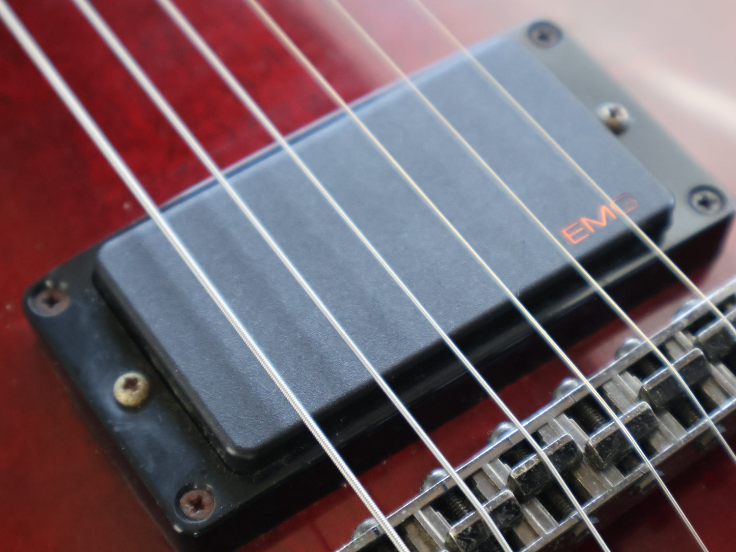 2000 Gibson USA Les Paul Studio w/EMG's (Wine Red)